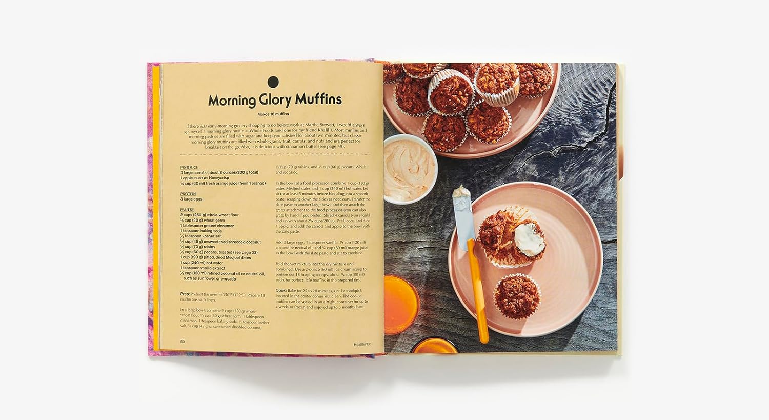 Health Nut: Vibrant Whole-Food Recipes that taste indulgent while genuinely nourishing body and mood.
