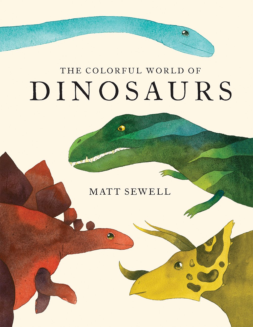 The Colorful World of Dinosaurs Book