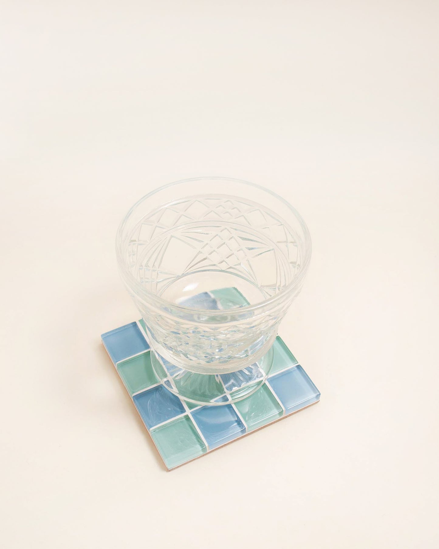 Handcrafted coasters made with high quality glass tiles. They don't just have to be a coaster though, use them for whatever your heart desires honestly. They're just dreamy little pops of color for your space! 