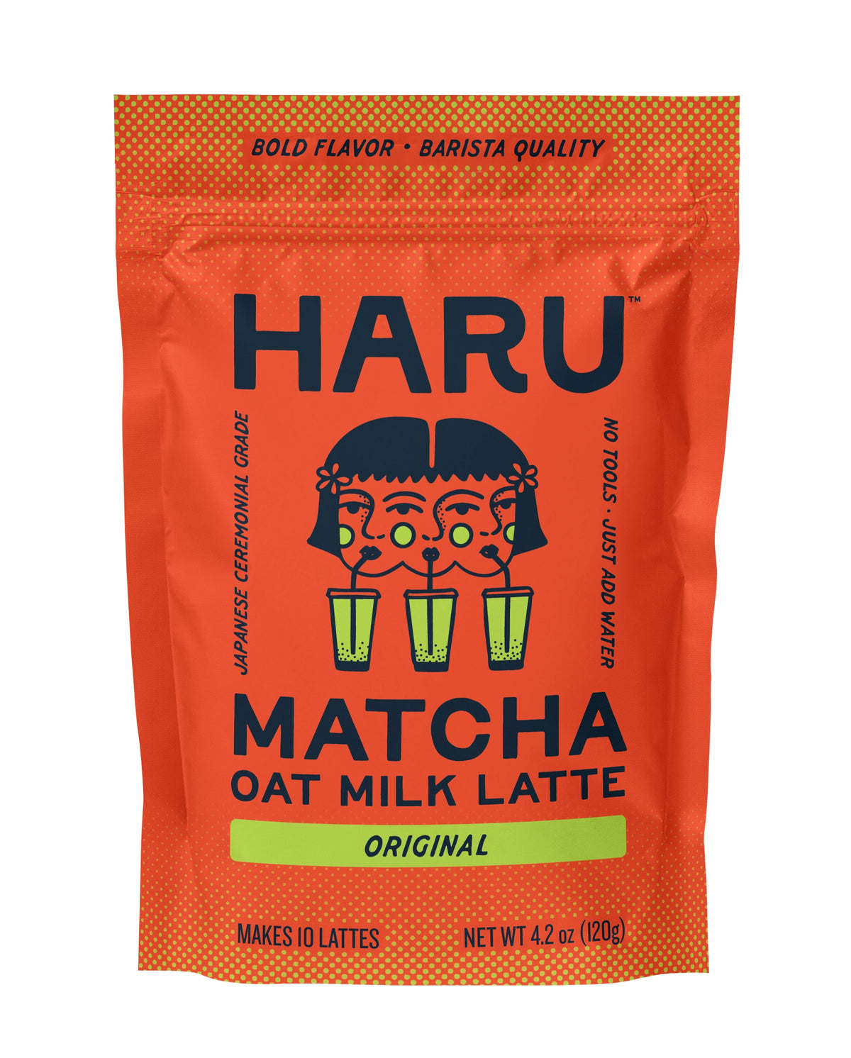 Haru Original Matcha Oat Latte Mix