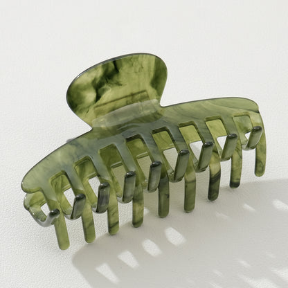 Large Jade Claw Clip