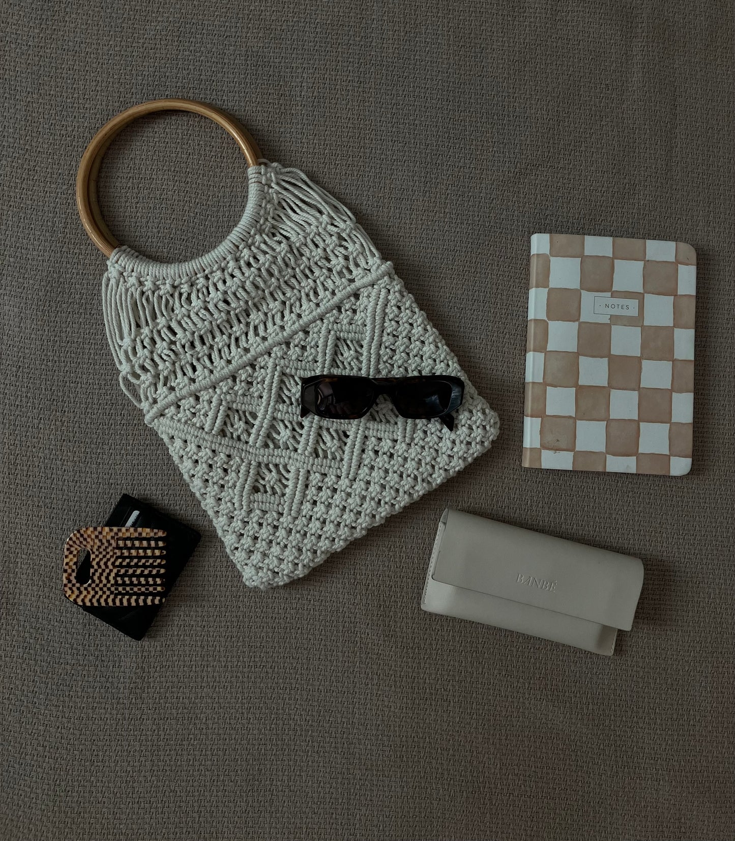 This Macrame Top handle bag is hand-woven by local artisans and makes the perfect everyday accessory. Durable and strong to hold your everyday essentials.