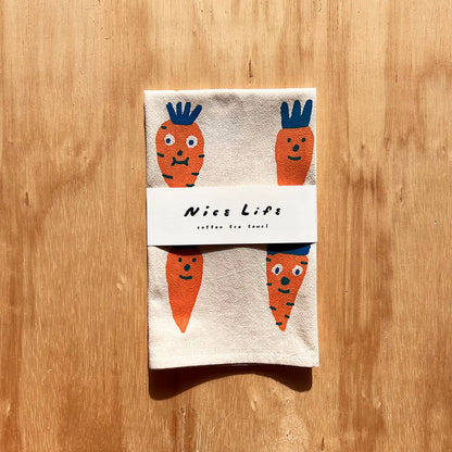 Flower Sack Tea Towel