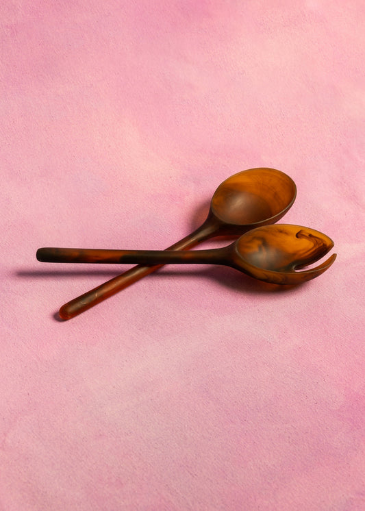 Amber Salad Servers