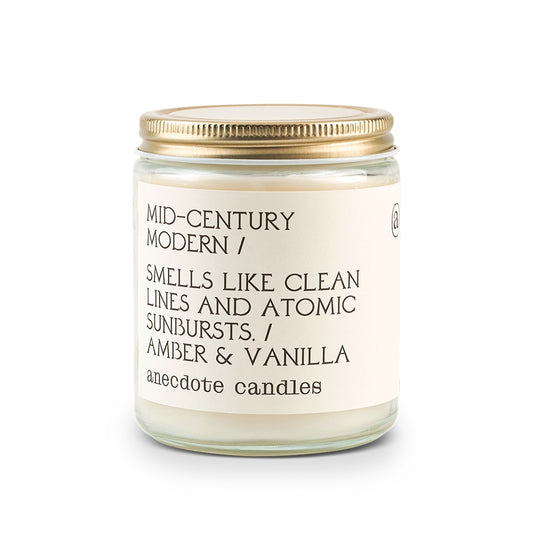 Mid Century Modern Candle