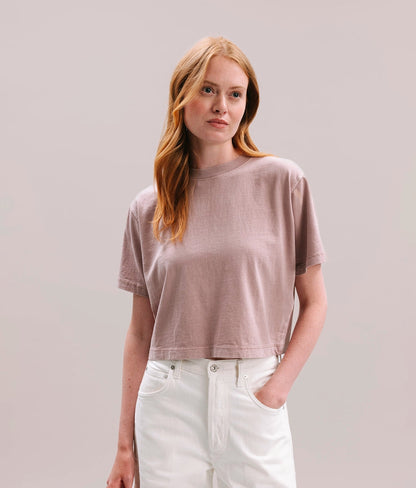 Relaxed Cropped Tee