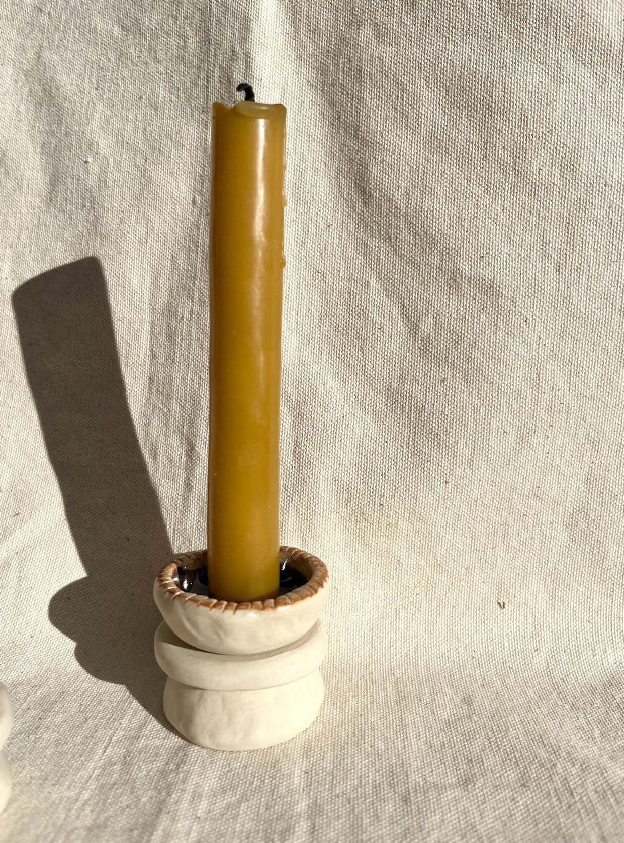 Tidepool Ceramic Candle Holder