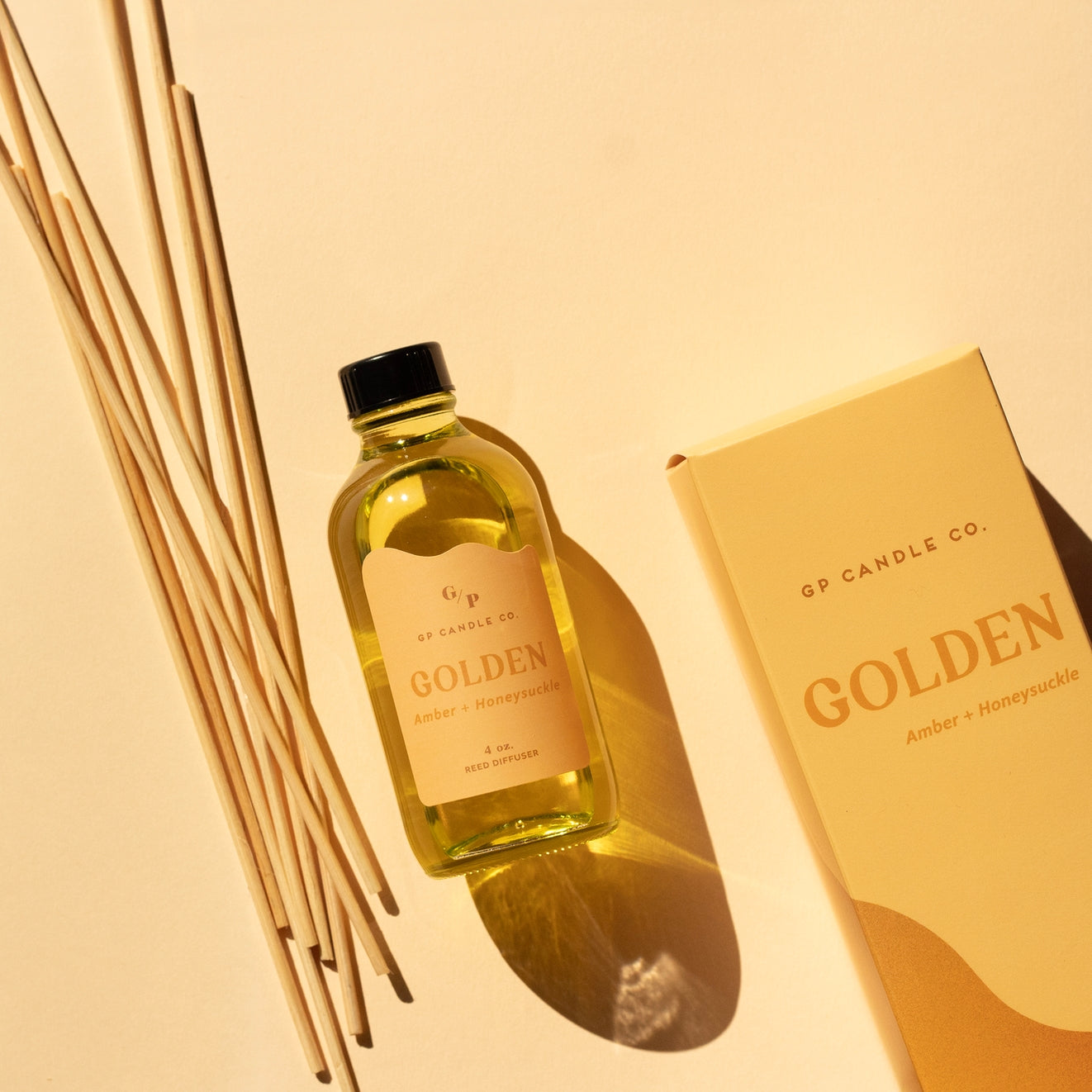 GP Candle Co Golden Reed Diffuser | Thread Spun