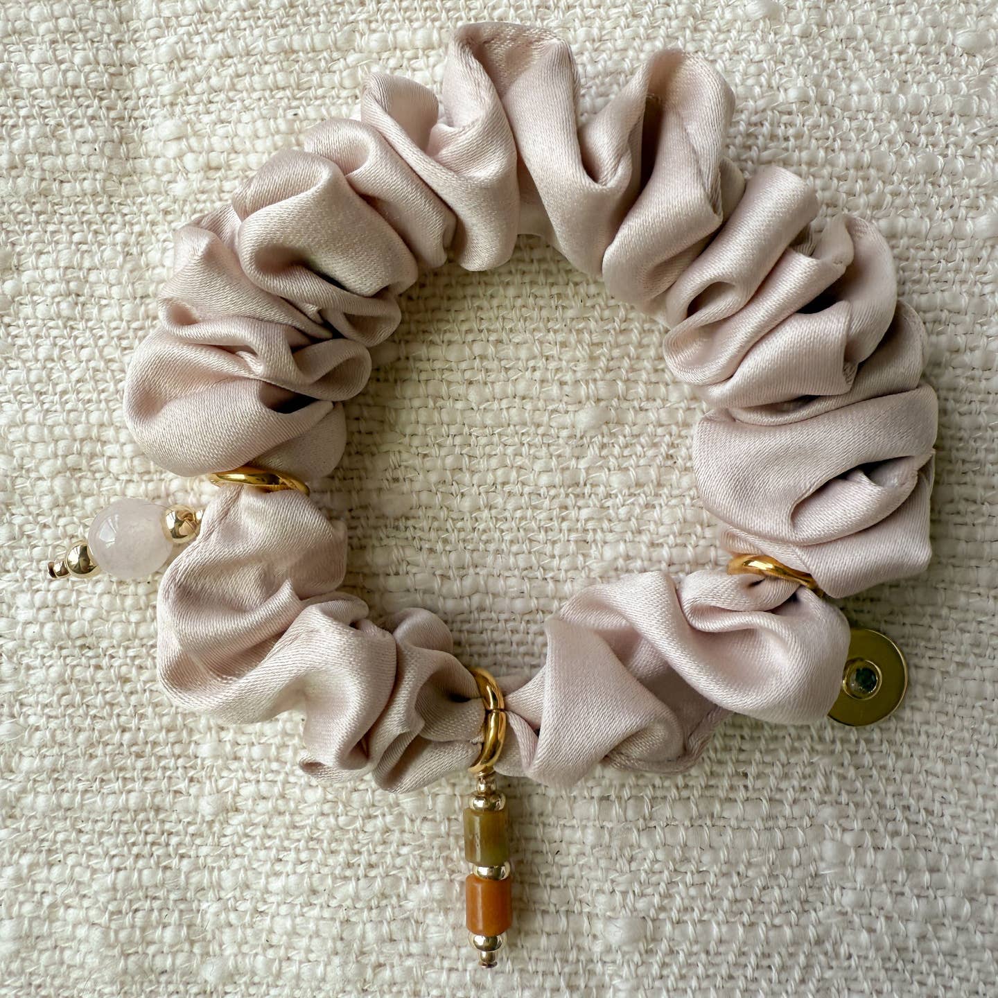 Charm Satin Scrunchie