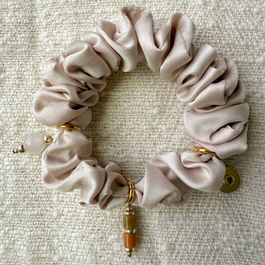 Charm Satin Scrunchie