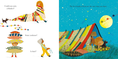 This gorgeous, reassuring picture book highlights all the precious things we can carry, from toys and treasures to love and hope. Best of all, it shows how we can all care for each other with the love we carry in our hearts.