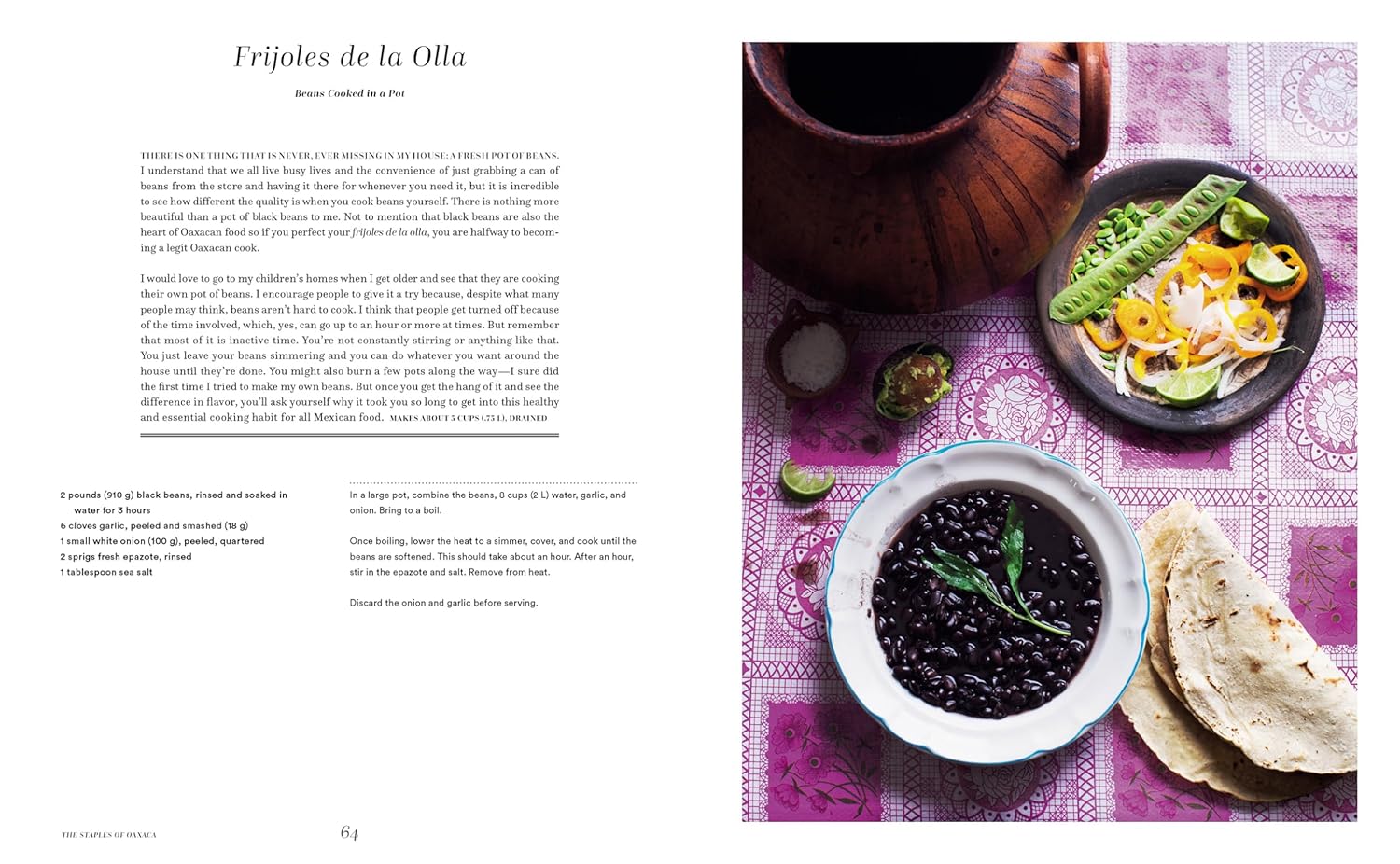 Bricia Lopez’s Oaxaca is a colorful celebration of Oaxacan cuisine from her family’s landmark Guelaguetza restaurant in Los Angeles, co-written with food writer Javier Cabral.
The first true introduction to Oaxacan cuisine by a native family, each dish articulates their story, from Oaxaca to the streets of LA .