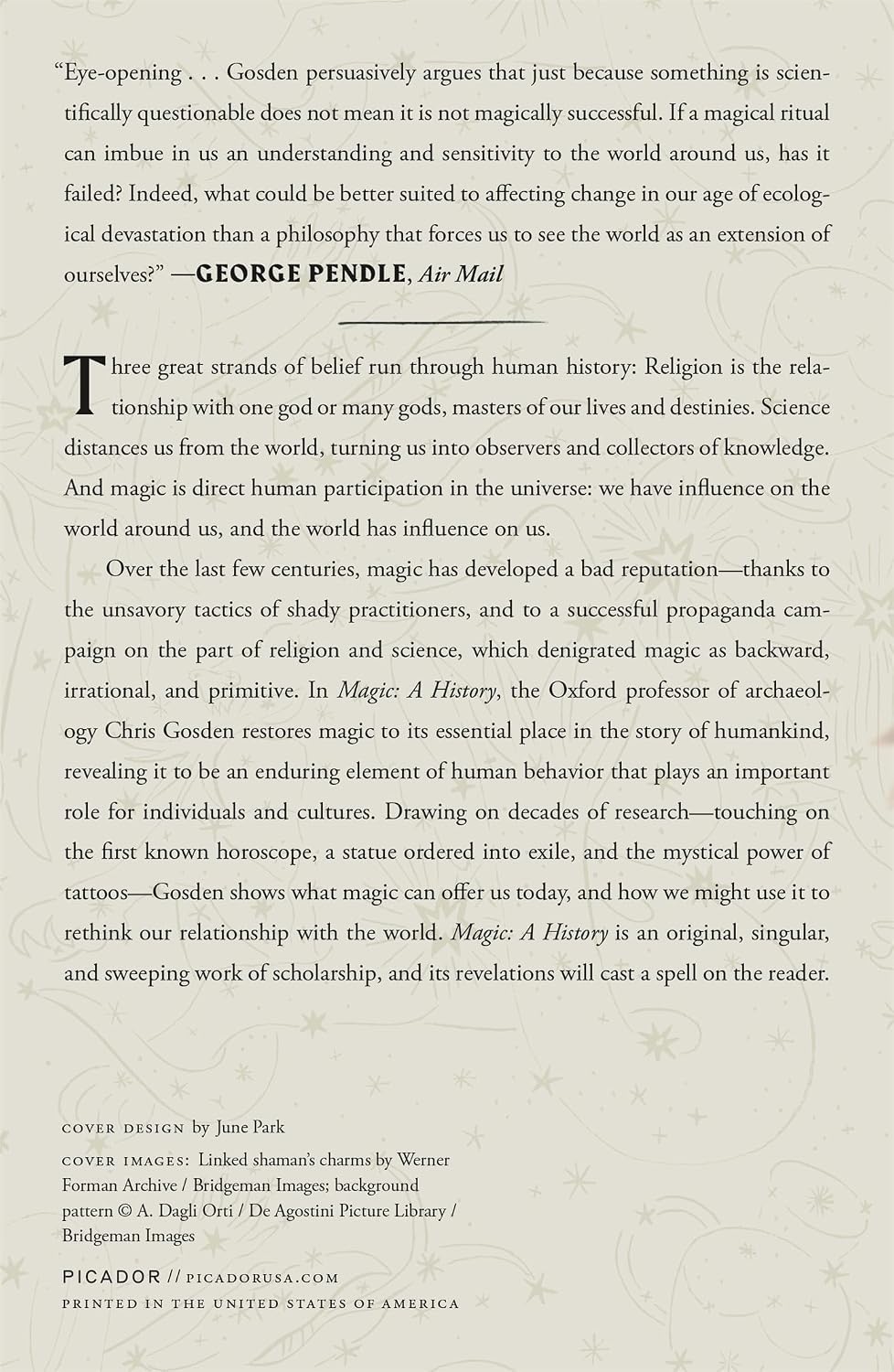 Magic: A History: From Alchemy to Witchcraft, from the Ice Age to the Present