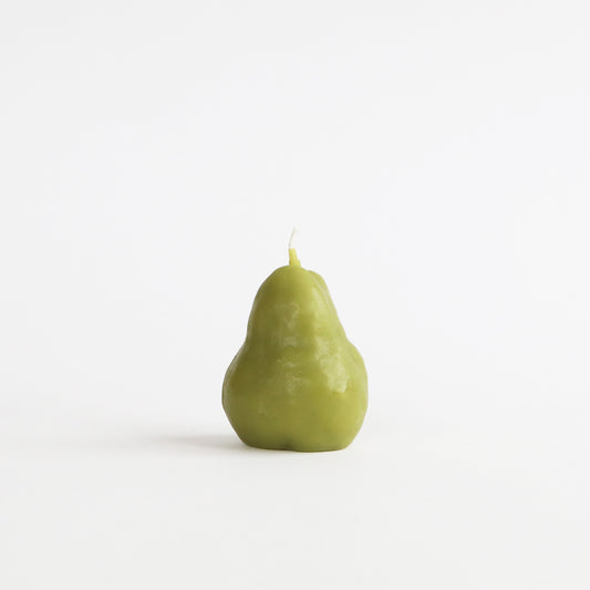 Beeswax Pear Candle