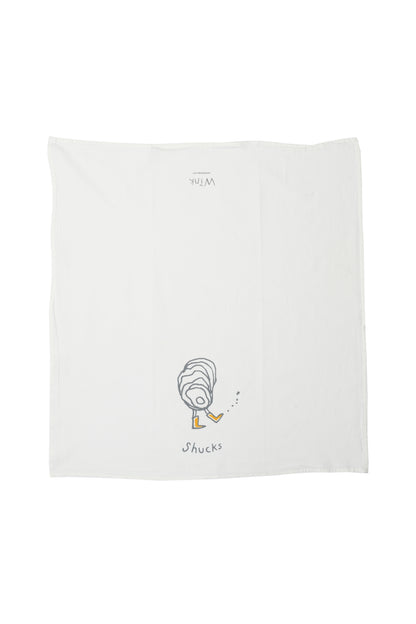 Silk Screen Tea Towel