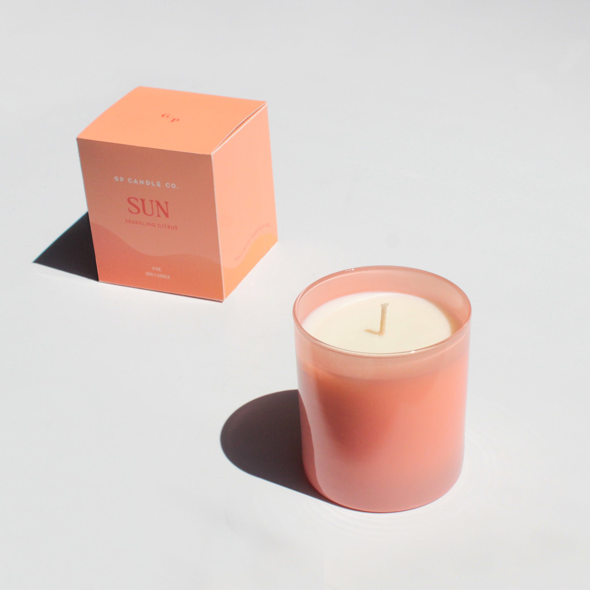 Sun features notes of sugared orange, grapefruit zest, pomelo fruit and agave nectar.
 
Hand-poured in small batches with soy wax, premium fragrance, and cotton wicks.
Vegan, free of phthalates and parabens, and cruelty-free.