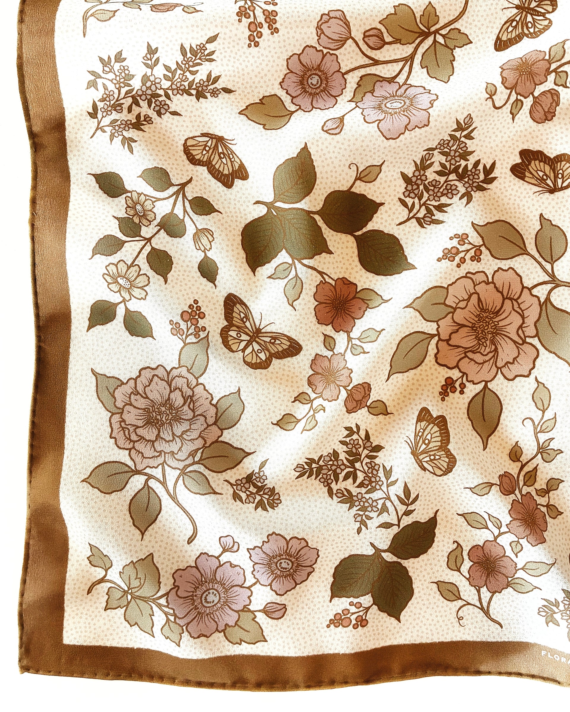 flora west Silk Bandana