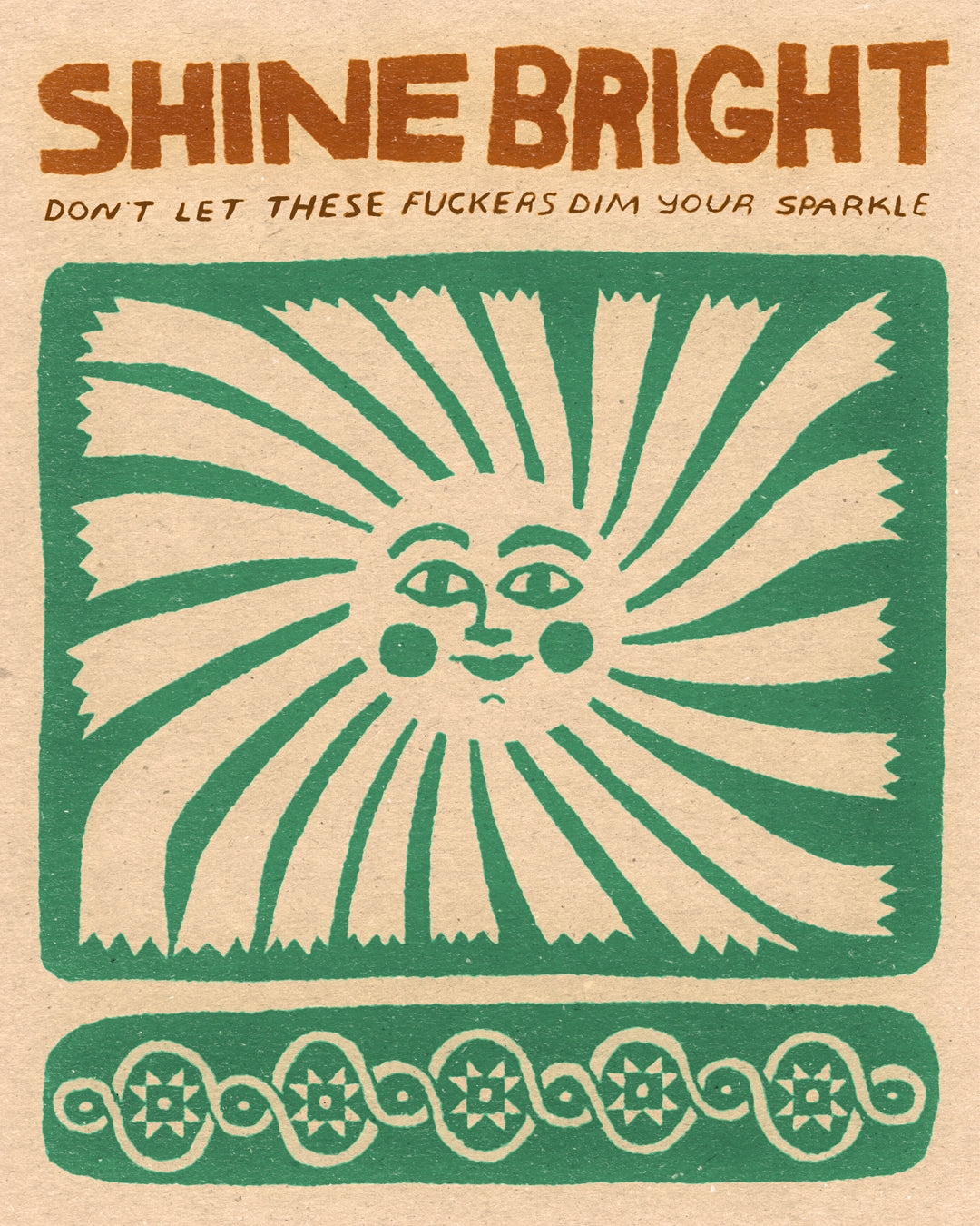Shine Bright Print by Anisa Makhoul