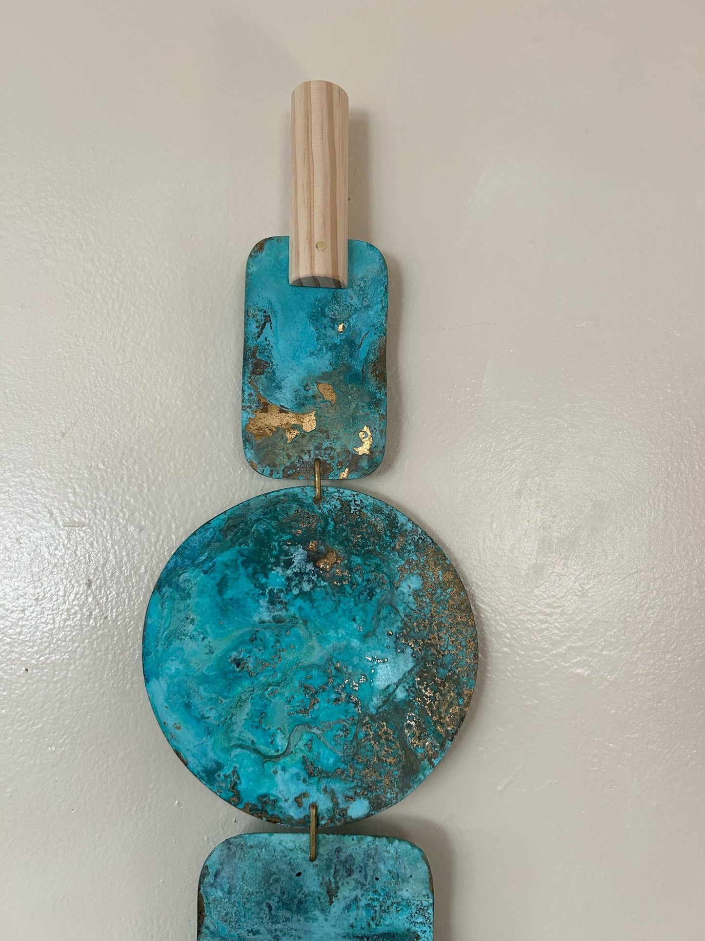 Verdigris Wall Hanging No.126