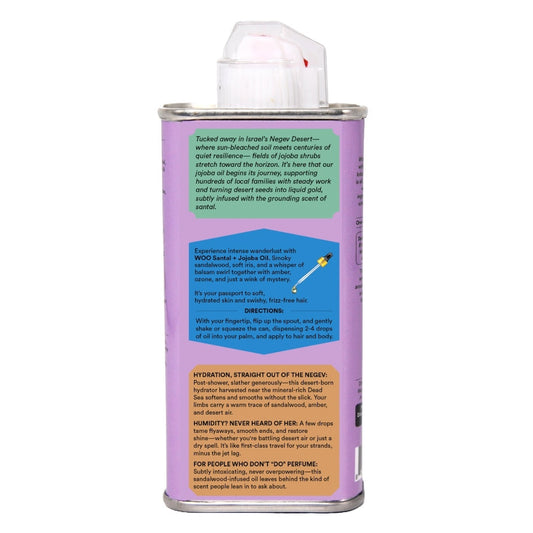 Woo Santal & Jojoba Body Oil
