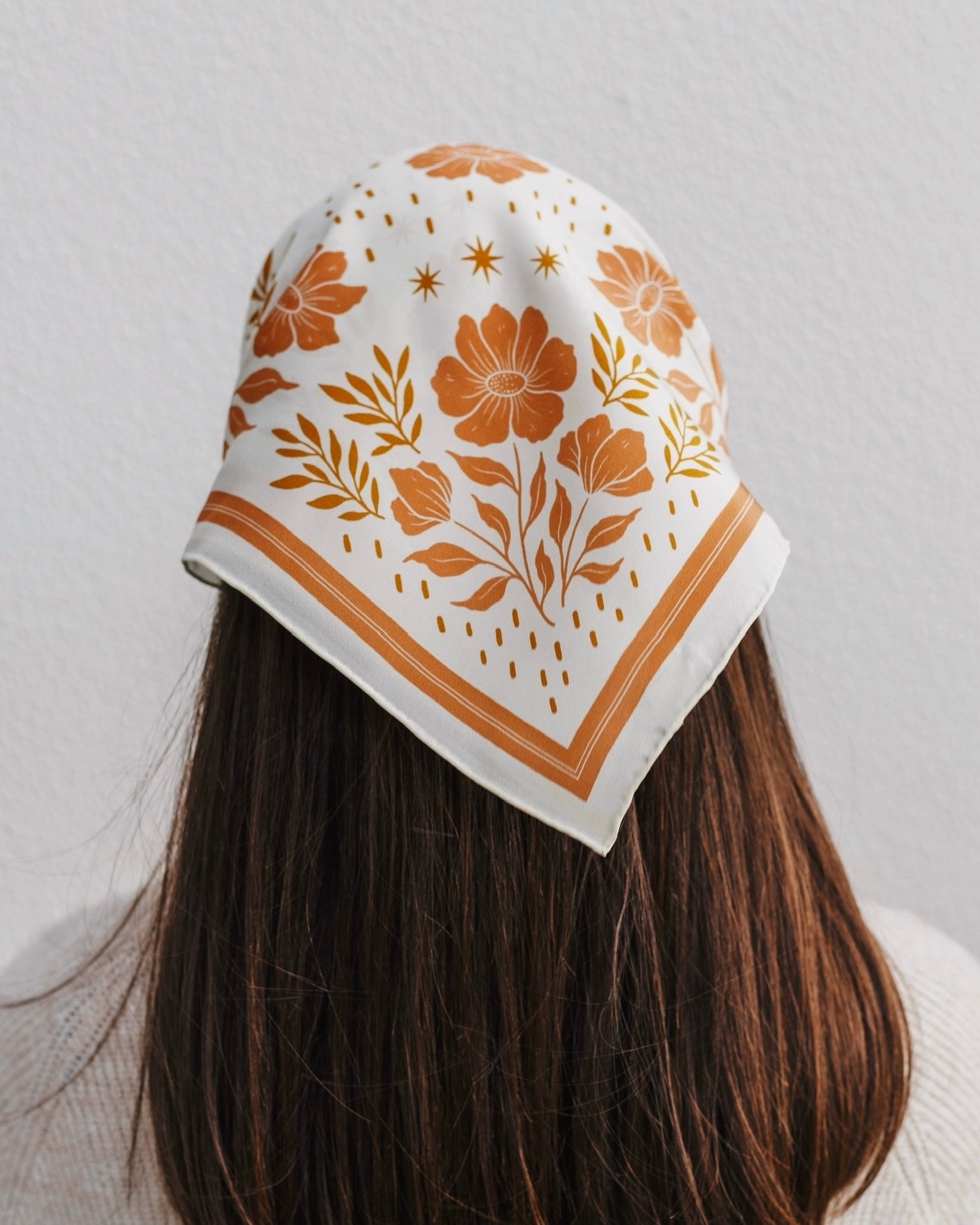 flora west Silk Bandana