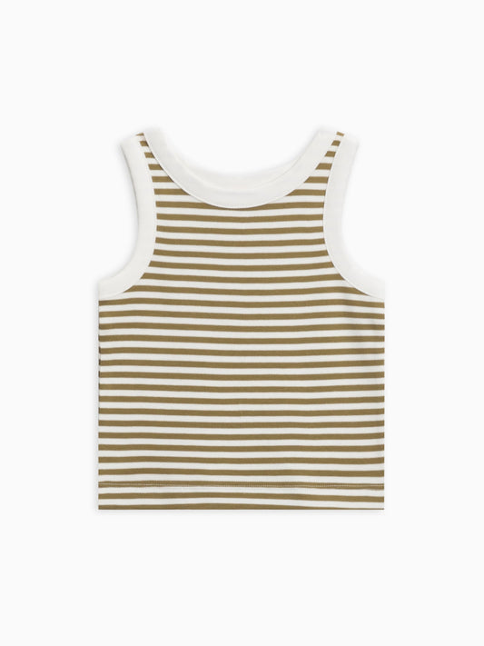 The Leni Tank is a cozy basic that belongs in every babe's closet. These buttery soft tanks are perfect to mix and match for every occasion. Naturally hypoallergenic & 100% cotton.