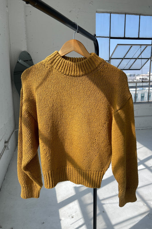 le bon zoe sweater dijon