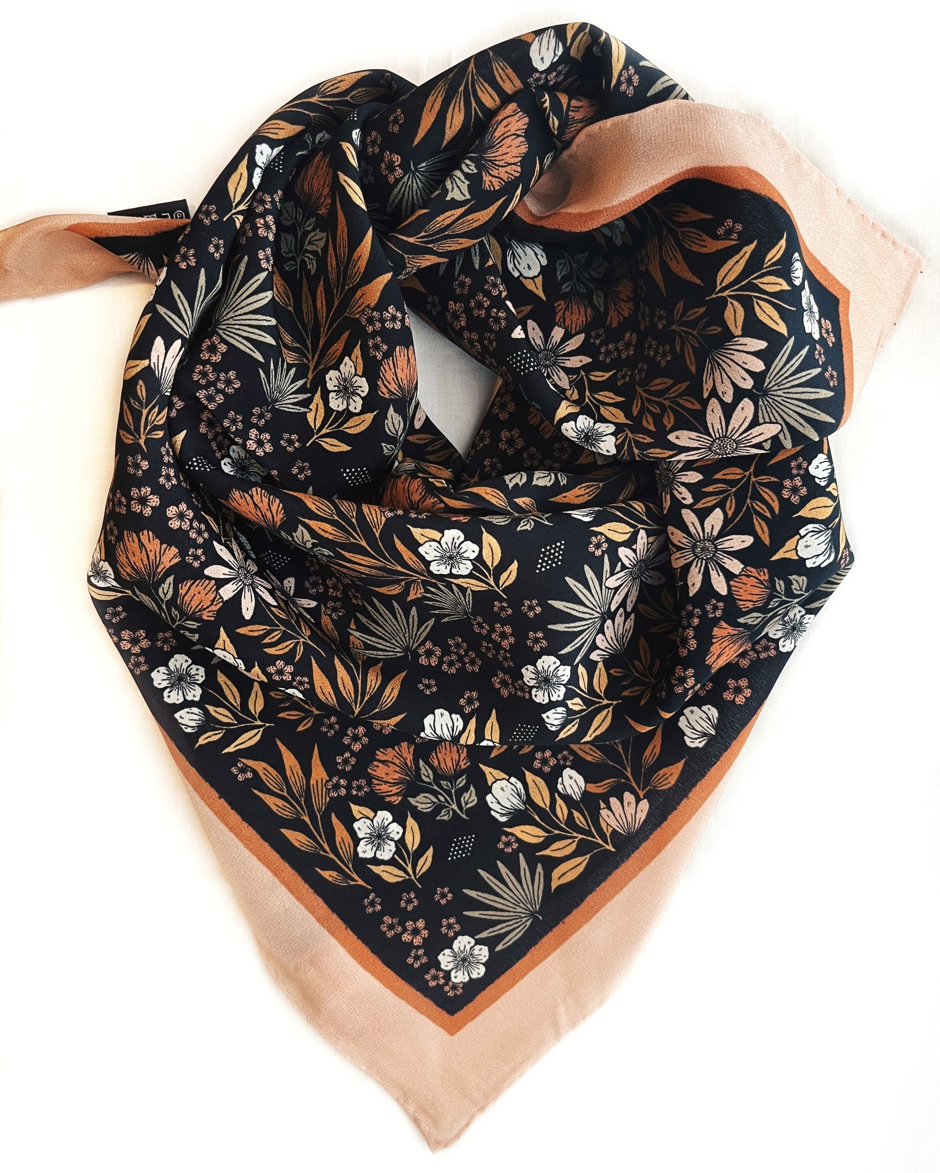 flora west Silk Bandana