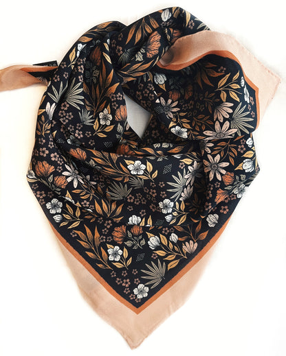 flora west Silk Bandana