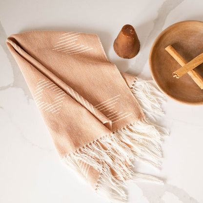 volverde Sacred Lines Handwoven Tea Towel