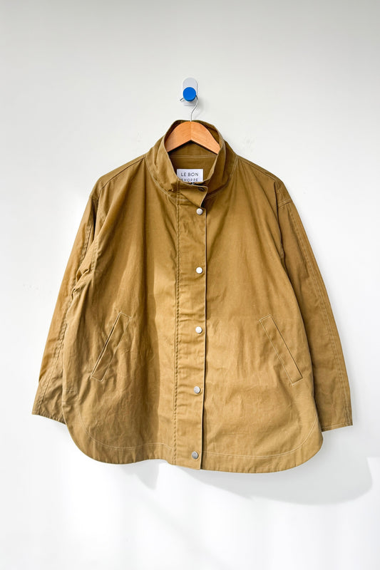 blair cotton waxed jacket le bon shoppe