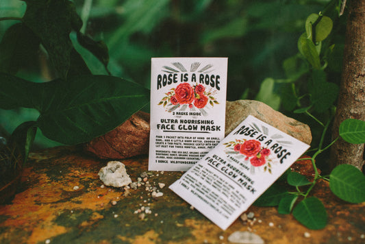 Rose Is a Rose Face Mask