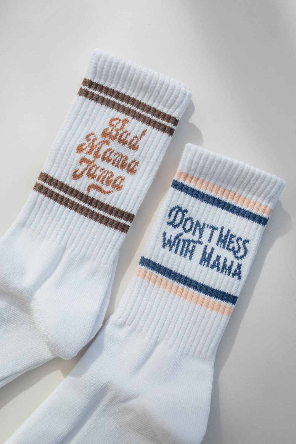 Don’t Mess with Mama 100% cotton crew Socks