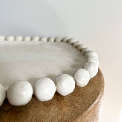 Beaded Platter