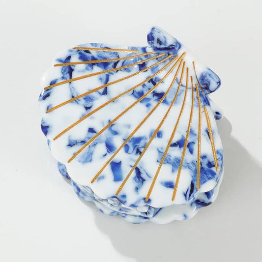Seashell Claw Clip