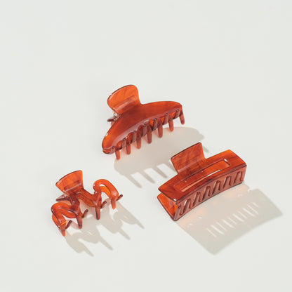 Cinnamon Spice Claw Clip