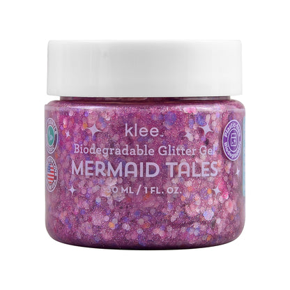  Klee Naturals' ocean-safe biodegradable glitter is made of plant-based cellulose and natural colorants that biodegrades naturally into harmless substances. No artificial dyes.
