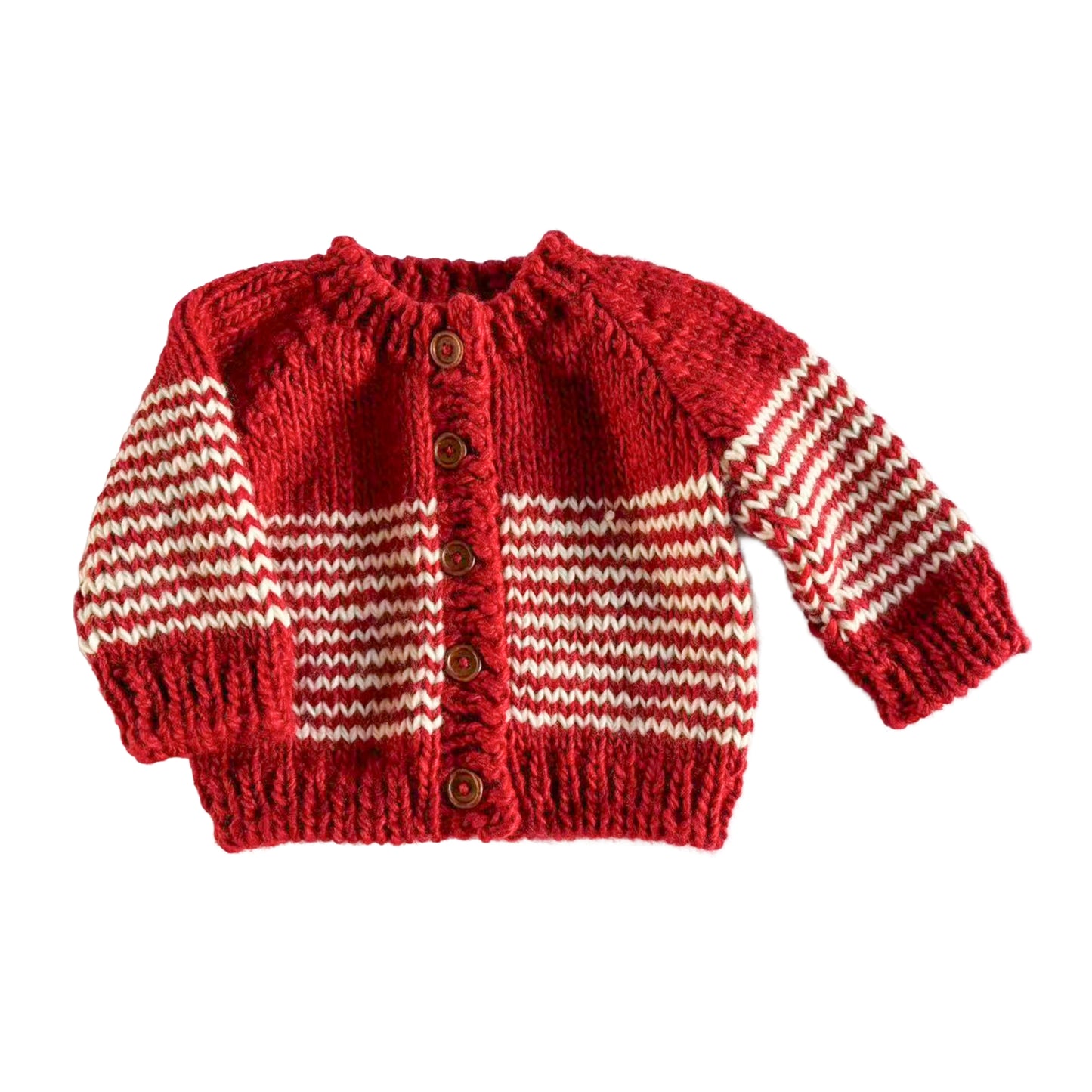 Striped Cardigan Sweater