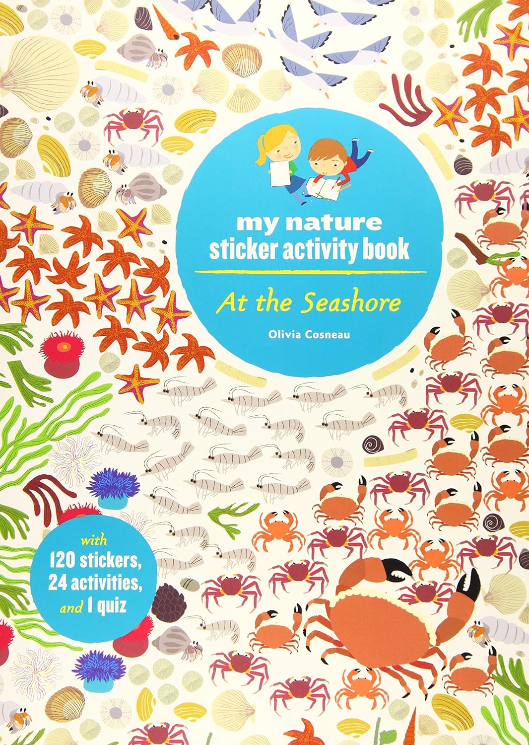 Keep young nature lovers entertained for hours with interactive activities and beautiful illustrations. Children are encouraged to color, sticker, draw, and learn.
