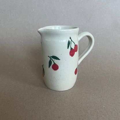 Cherries Creamer Pitcher