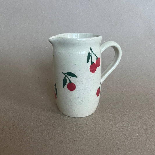 Cherries Creamer Pitcher