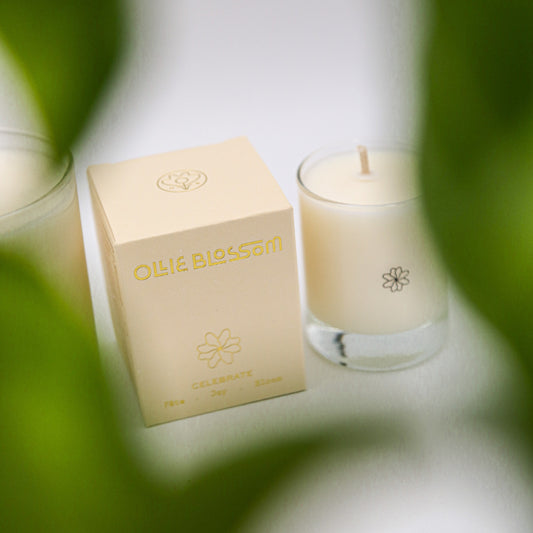 For the loud joys, the quiet wins, and the milestones that make you. This candle is for your becoming. 100% organic soy wax with premium fragrance oils.