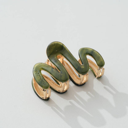 Mini Vintage Willow Claw Clip