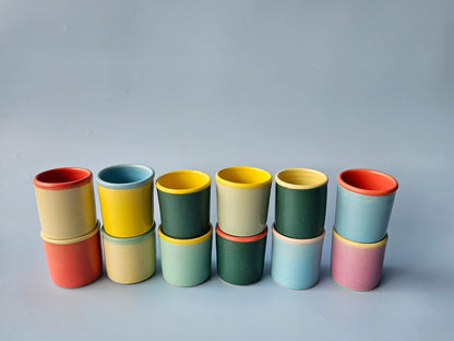 Two Toned Ceramic Tumbler
