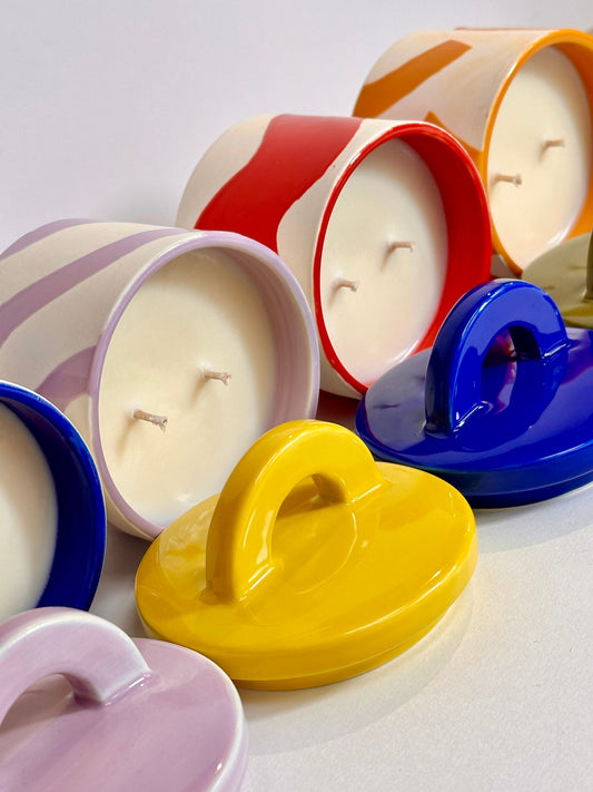 MÆGEN Pablo Pots - Crisp Green Apple Candle