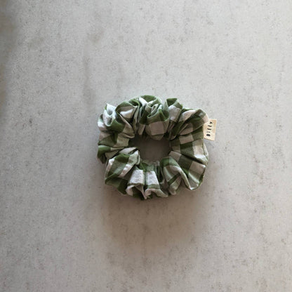 Gingham Scrunchies