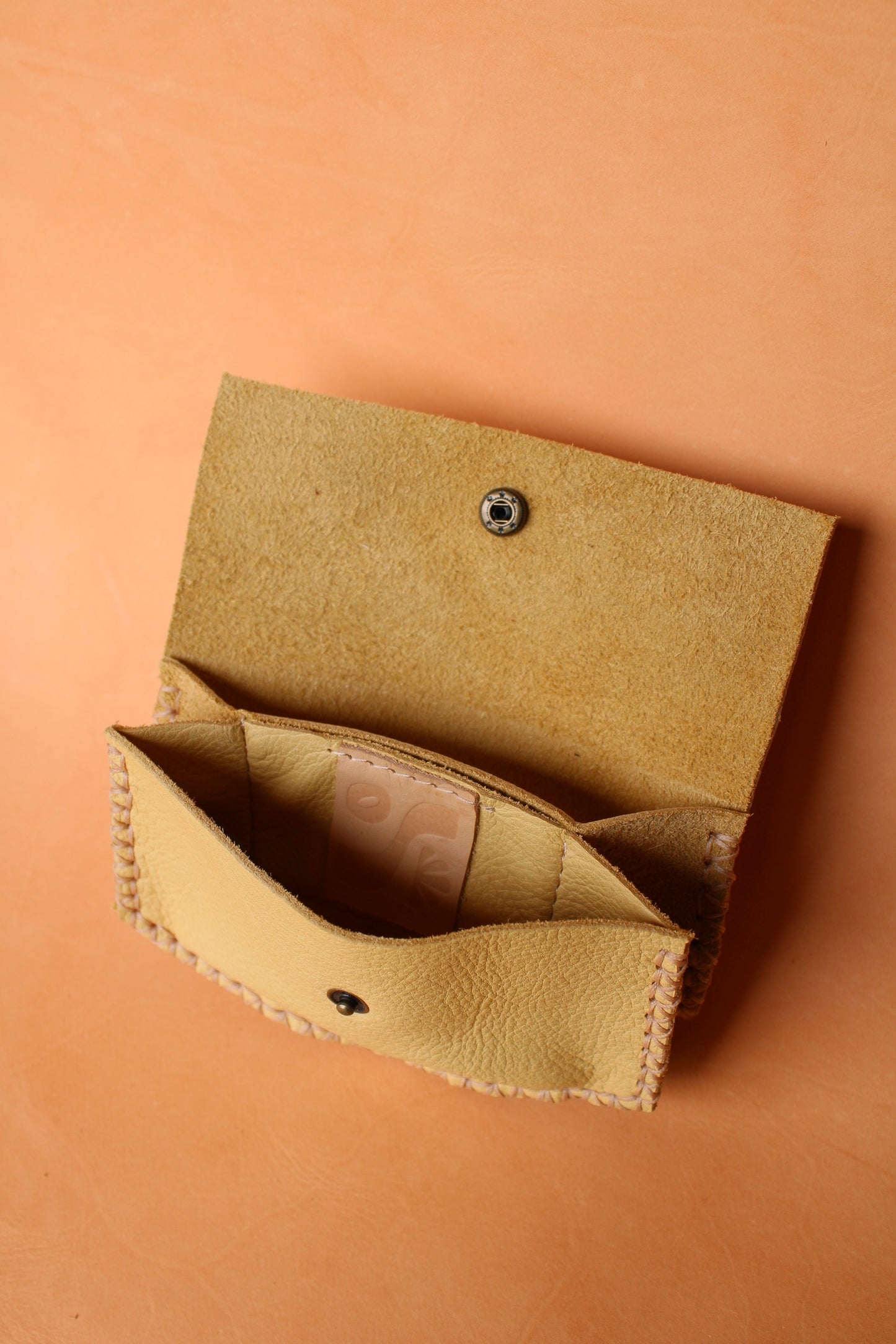 Round Suede Wallet