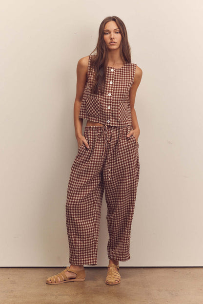 Drawstring Easy Pants
