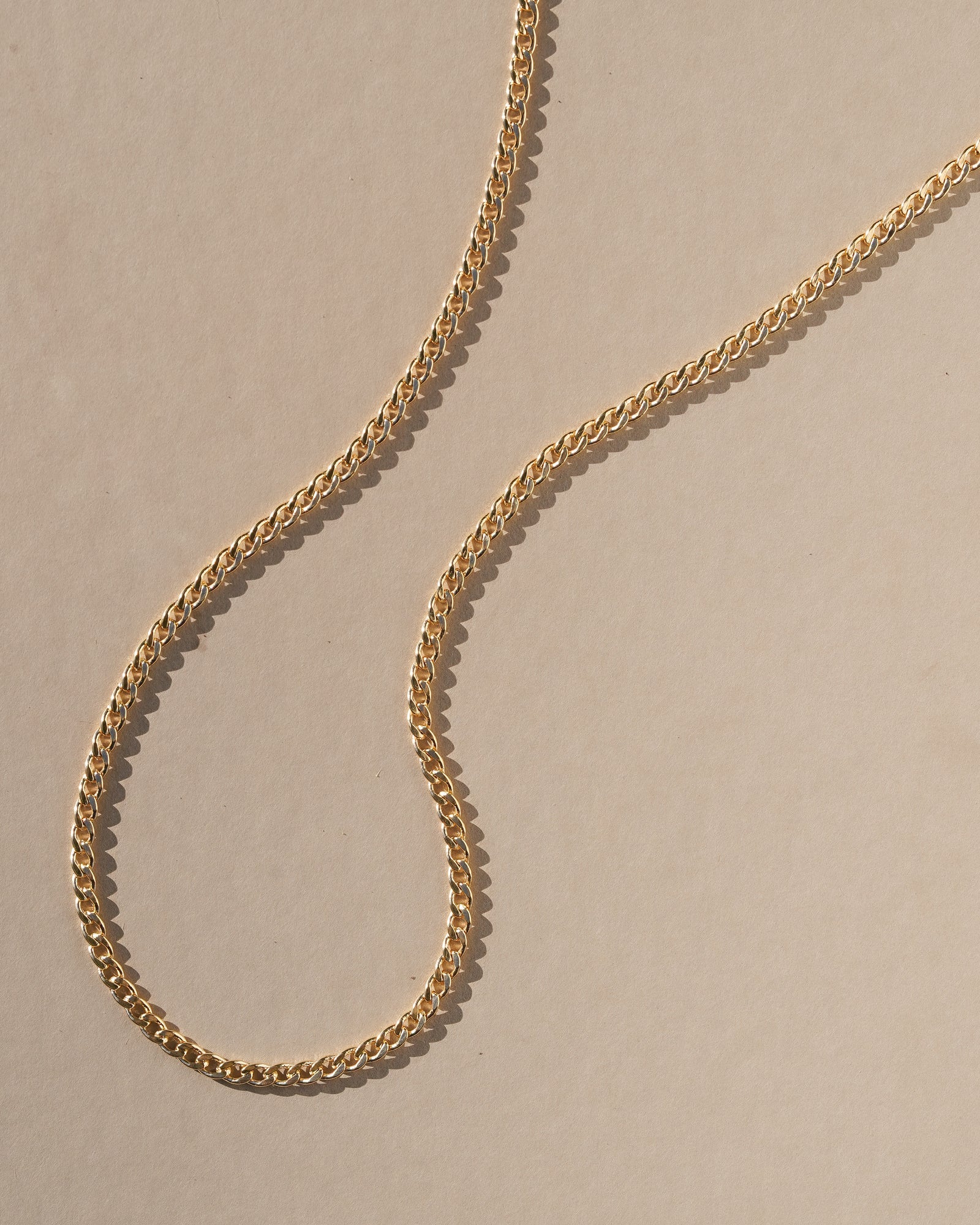 Gold necklace by Mountainside