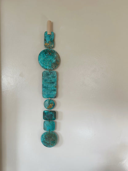 Verdigris Wall Hanging No.126